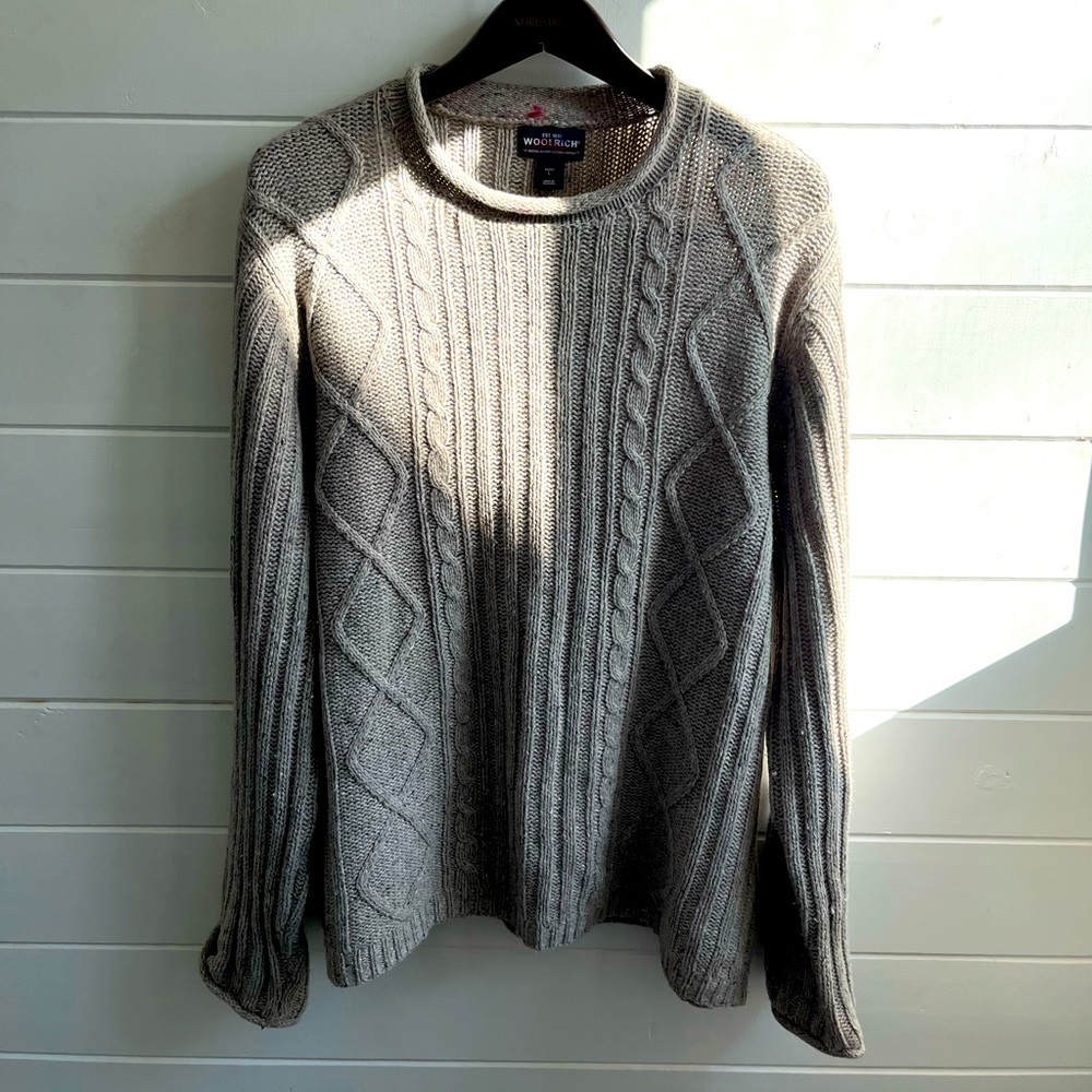 Men’s Large Woolrich Roll Neck Sweater.